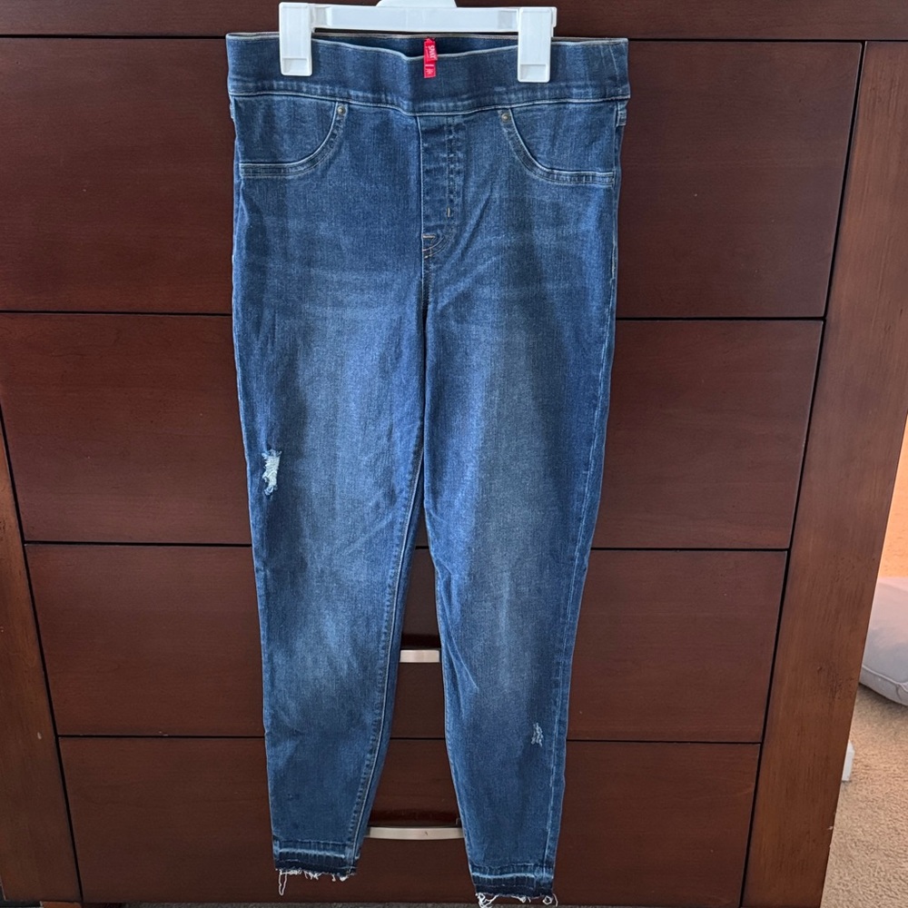 Spanx Women’s Dark Blue Stretch Jeans